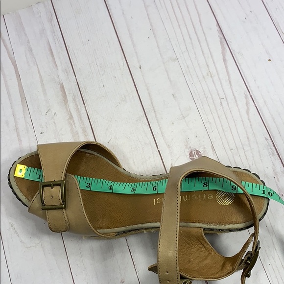 Eric Michael espadrille platform leather sandals - Picture 8 of 8